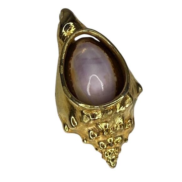 Vintage Swoboda Sea Shell Pendant Rare Piece - Picture 8 of 12